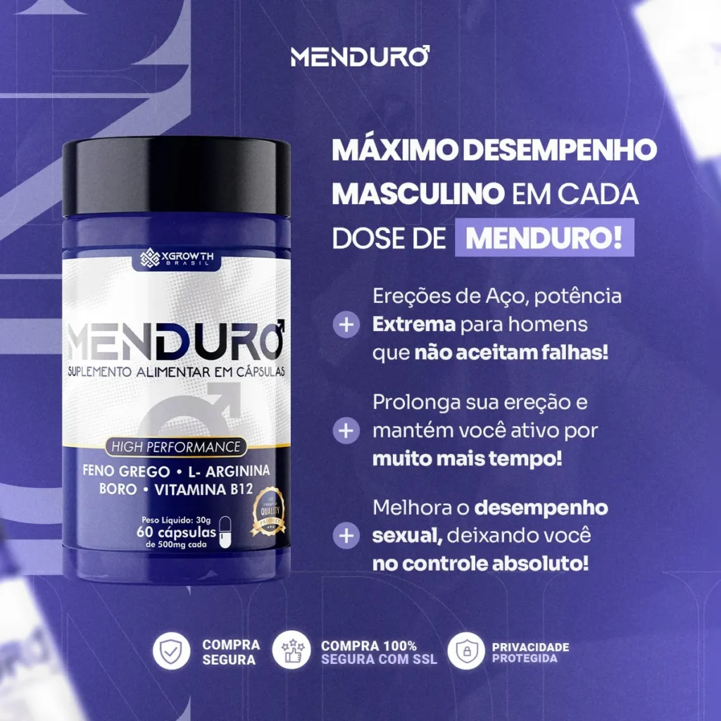 MENDURO – Estimulante Sexual Masculino