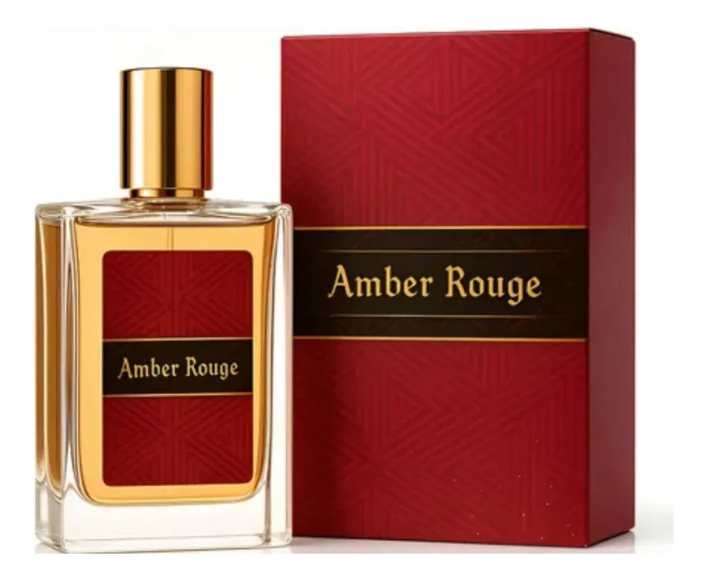 AMBER ROUGE – Fragancia Árabe com Feromônio – 100mL