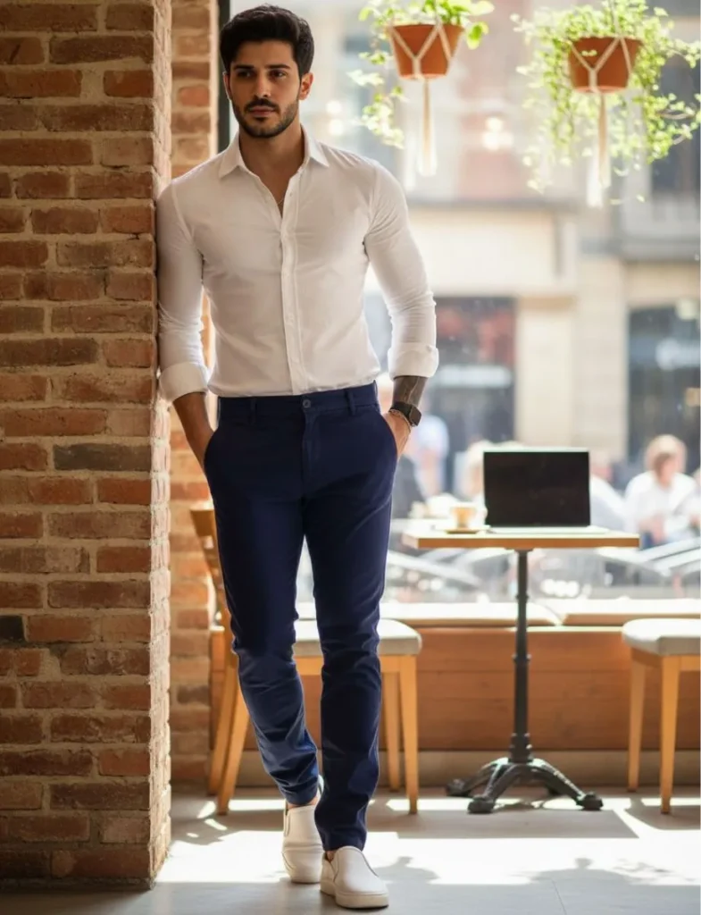 CALÇA SLIM – Sarja Alfaiataria