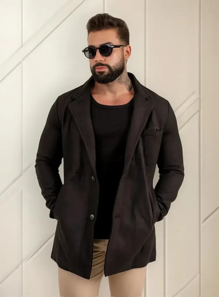 BLAZER SOBRETUDO – Elegância Masculina
