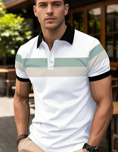 POLO BRANCA – Bela camisa Polo Masculina