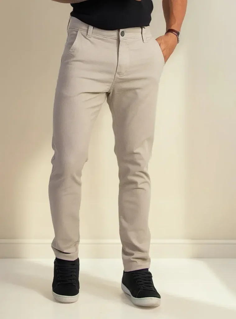 CALÇA MASCULINA – Esporte Fino Com Elastano